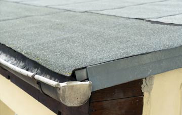 repair or replace Woodside flat roofing?
