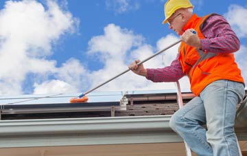 Woodside soft wash roof cleaning